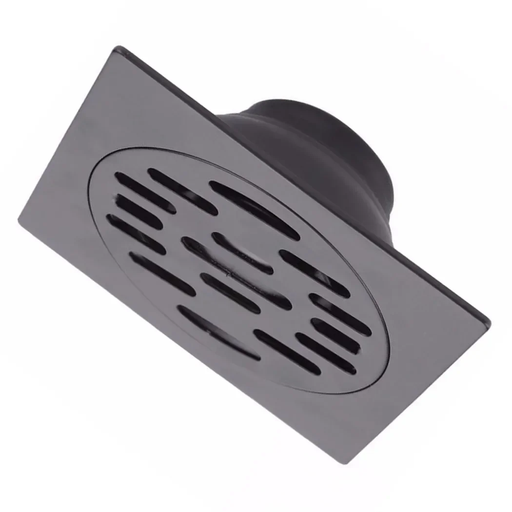 Shower Floor Drain Home Kitchen Balcony Bathroom Deodorizing Floor Drain Cover Strainer Toilet Sewer Square Floor Drain