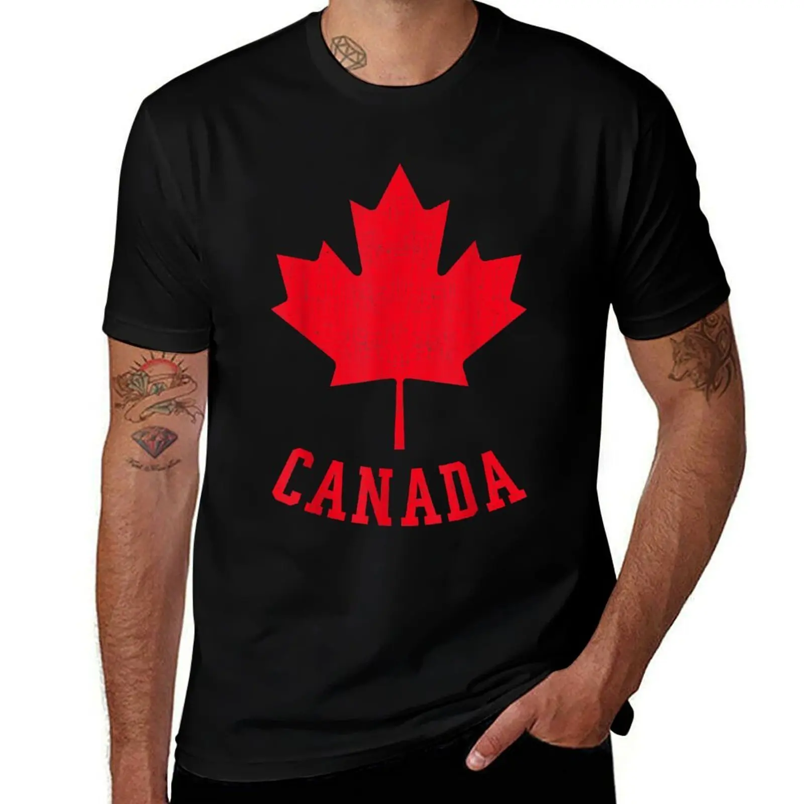 

Canadian Flag Shirt Canada Independece Maple Leaf Men Women T-Shirt Quick Dry Outdoor Sports T-Shirt