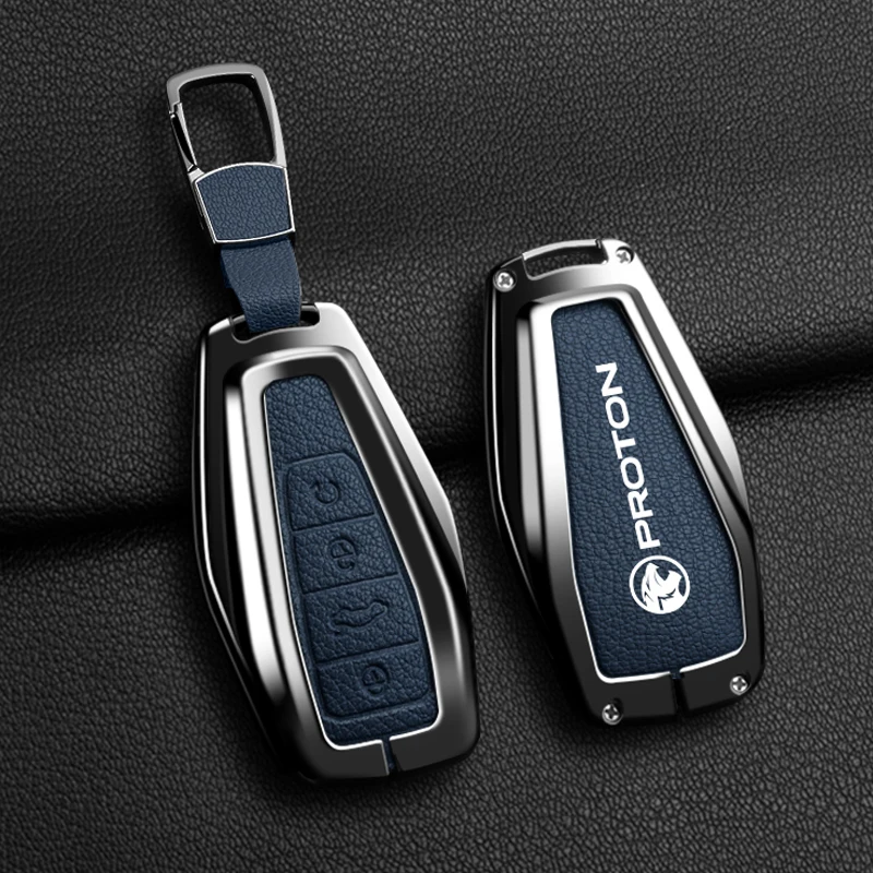 سبائك الزنك 4 زر مفتاح السيارة قذيفة تعديل الوجه للطي مفتاح القضية ل بروتون Gen-2 R3 انسبا سافي بيرسونا حكيم واجا اكسسوارات #4