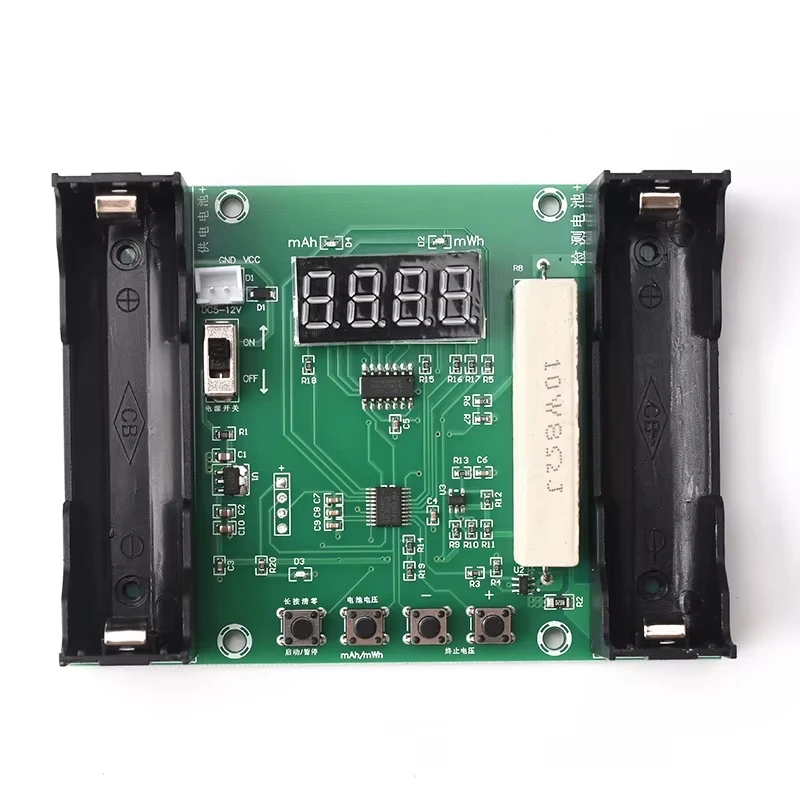 XH-M240 18650 Lithium Battery Capacity Voltage Indicator Tester Module Discharge Electronic Battery Voltage Tester Module
