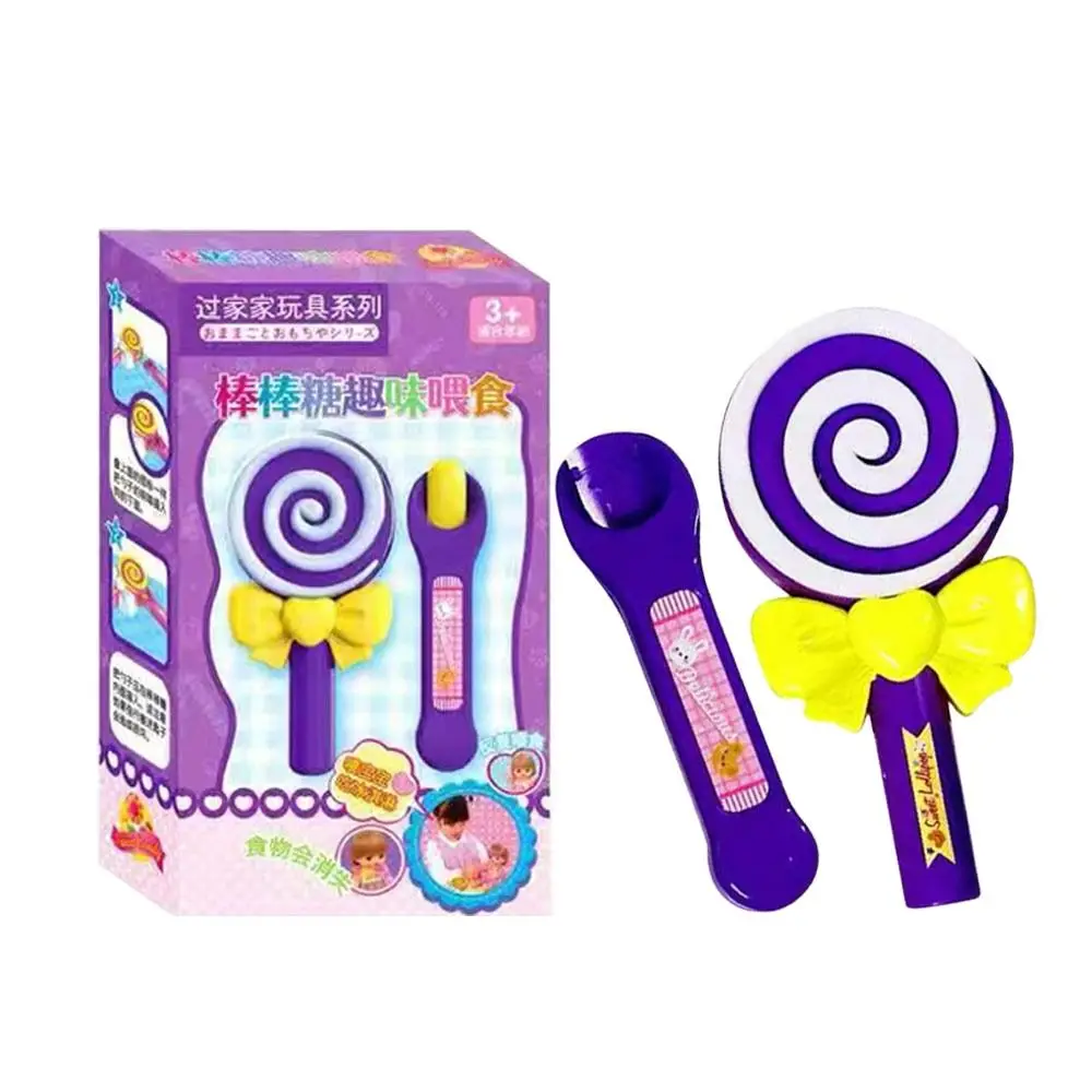 لعبة تغذية الطعام الجديدة المصاصة محاكاة لعب الأدوار التفاعلية لعبة تغذية البودنغ المحمولة اليابانية التعليم المبكر