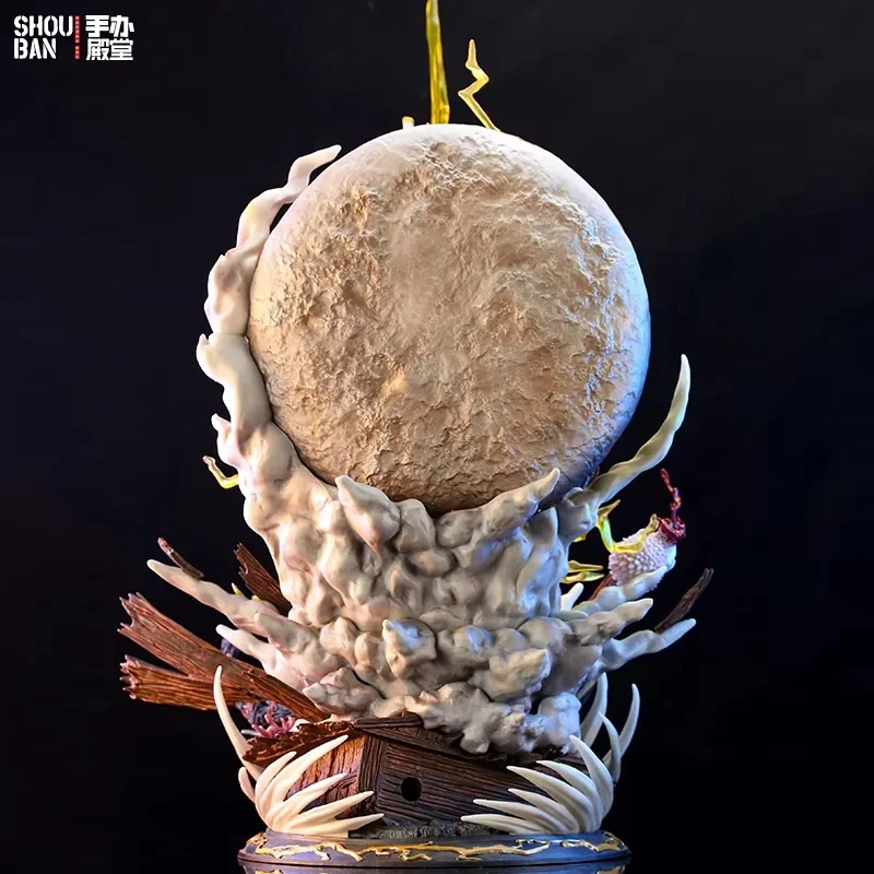 مجموعة شخصيات الحركة Demon Slayer مقاس 51 سم - تماثيل Agatsuma Zenitsu و Kochou Shinobu القابلة للجمع لتزيين سطح المكتب #5