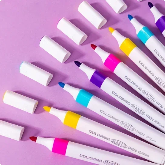 

Sanrio Hello Kitty Kuromi Melody Marker Pen Cute Creative Kids Stationery Painting Coloring Watercolor Pen Set School Supplies