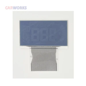 شاشة LCD لرينو توينغو II 2 MK2 2007-2012 لوحة لوحة عداد السرعة لشاشة العدادات أعلى 10 مبيعات عداد سرعة Twingo - رقم 9