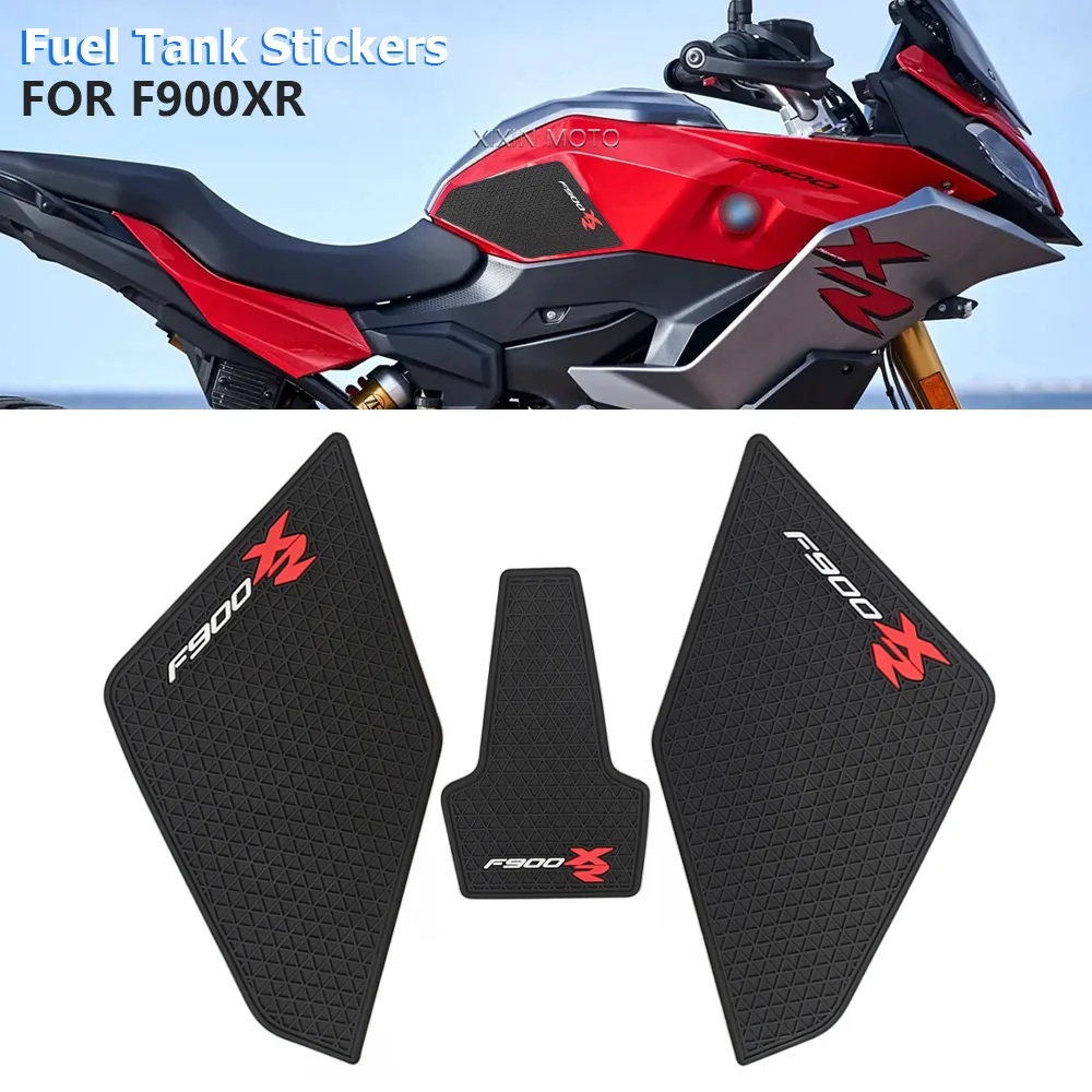 

Для мотоцикла BMW F900XR F900 XR 2021-2025 2026: резиновые боковые наклейки, противоскользящие накладки на топливный бак, защита коленей