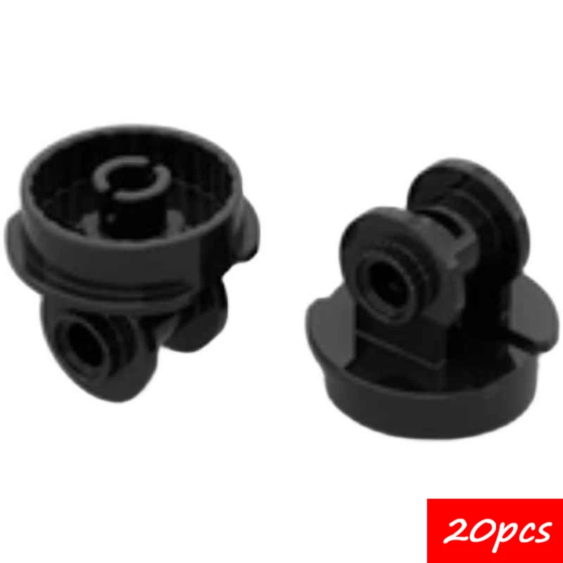 

20 шт. 79505 проигрыватель с 2 шарнирными штифтами-детали строительных блоков MOC, совместимые с основными брендами для вращающегося механизма