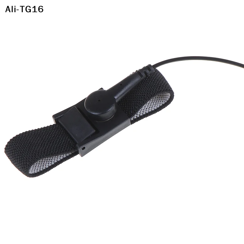 【Ya16】【X100】()1Pc 2025 New Adjustable Anti-static Esd Strap Antistatic Grounding Bracelet Wrist Band Tool