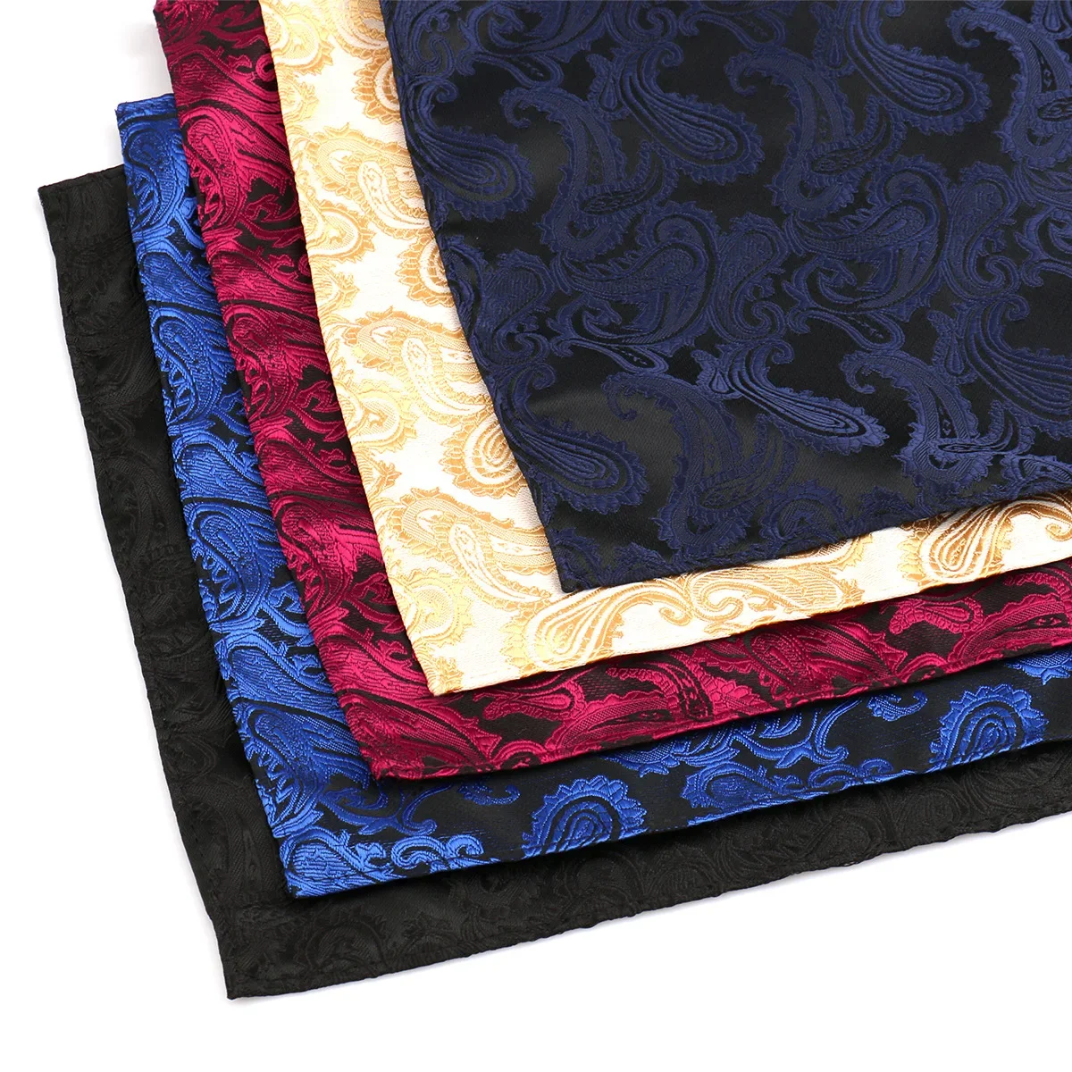 Abito da uomo Asciugamano da tasca Accessori per abiti da banchetto aziendale Piccola sciarpa quadrata Moda Fazzoletto europeo britannico 23 * 23 cm