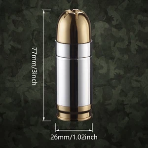 Mini bullet wreaky windproof, creative butano gas, rechargeable lighter, BBQ calls, ignition tools 12 Main Sales Mini Maçaric - №4