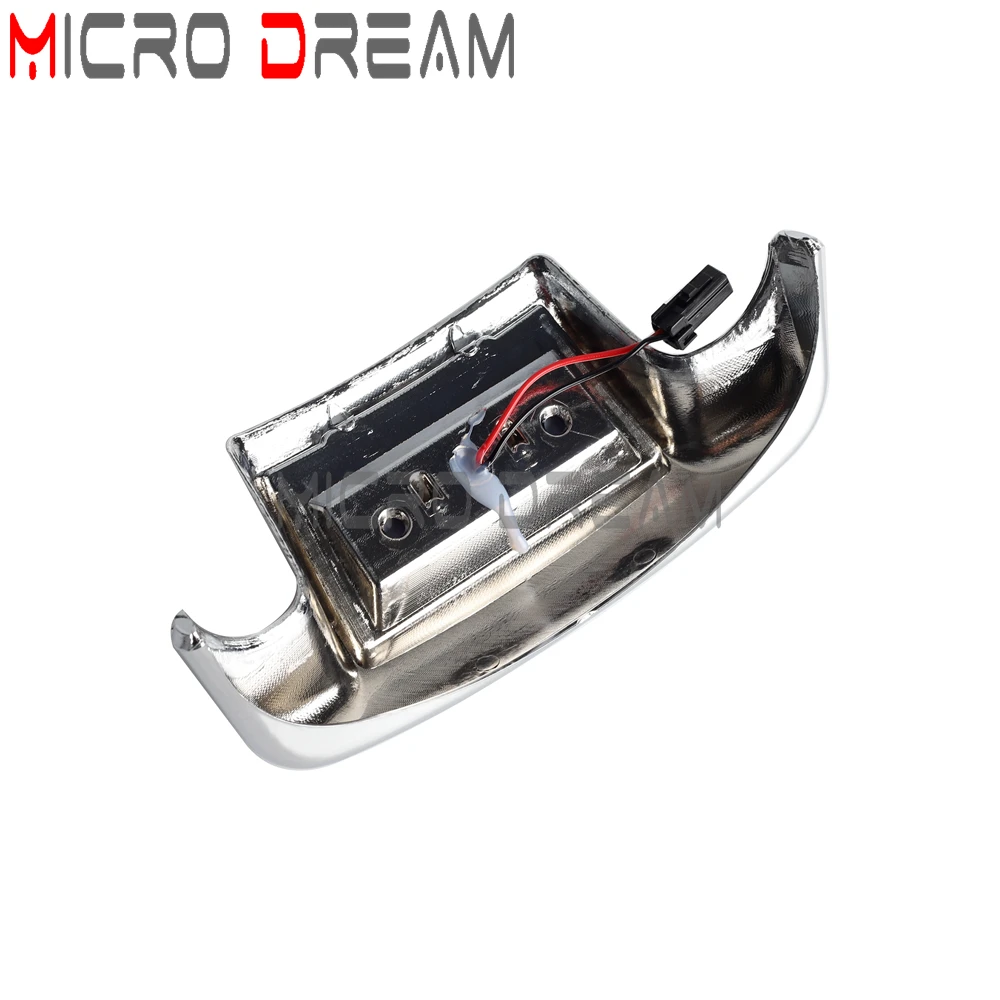 دراجة نارية الخلفية الحاجز تلميح ضوء LED ل هارلي التراث سوفتيل الطريق الملك إلكترا الإنزلاق 86-13 حافة الذيل القيادة ضوء الفرامل #5