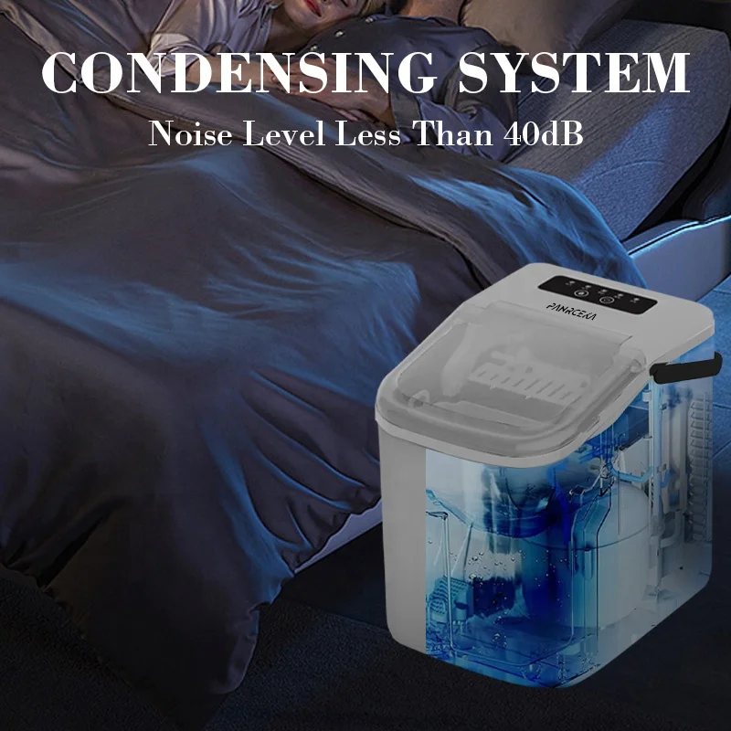 

Brand New Homemade Ice Cube Maker Machine Electric Ice Maker for Household Hotel