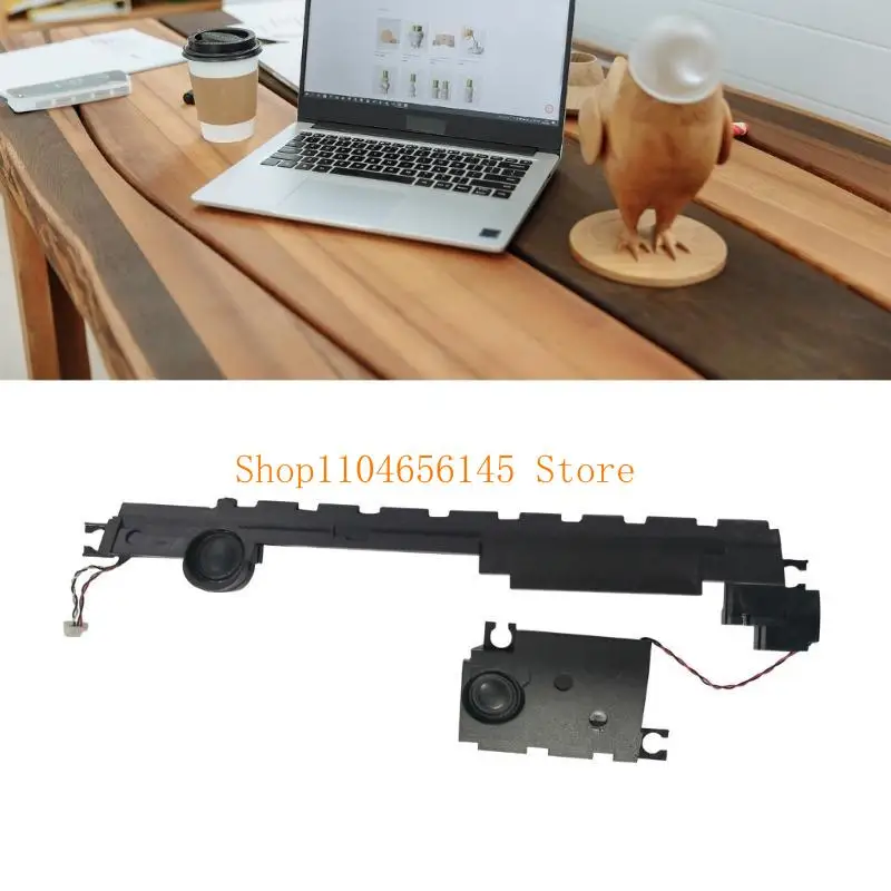 652F 1 Pair Internal Speakers Left + Right Notebook Speaker Replacement for 5520 5525 7520 0X96FK X96FK Notebook Repair