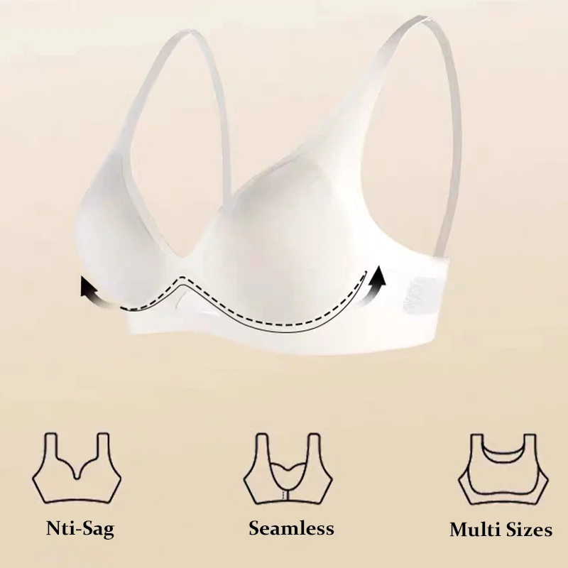 New Sexy Seamless Bras For Women Wire Free Bra Brassieres Push Up Female Lingerie Woman Soft Underwear Intimates Sleepwears