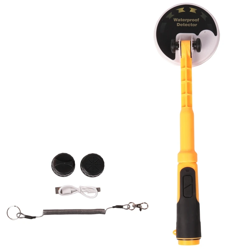 

1Set IP850 Waterproof Metal Detector Gem Searcher Treasure Seekers Fast Alarm ABS Plastic