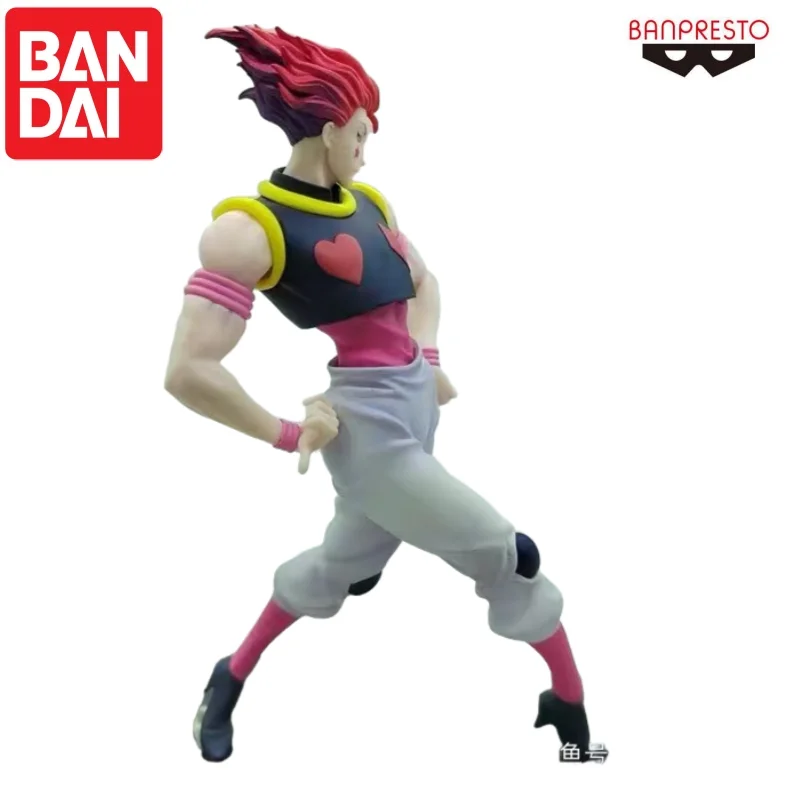 Bandai In Stock Original Banpresto Hisoka Doll Brand New Boxed Action Figure Animation Peripherals Anime Characters Garage