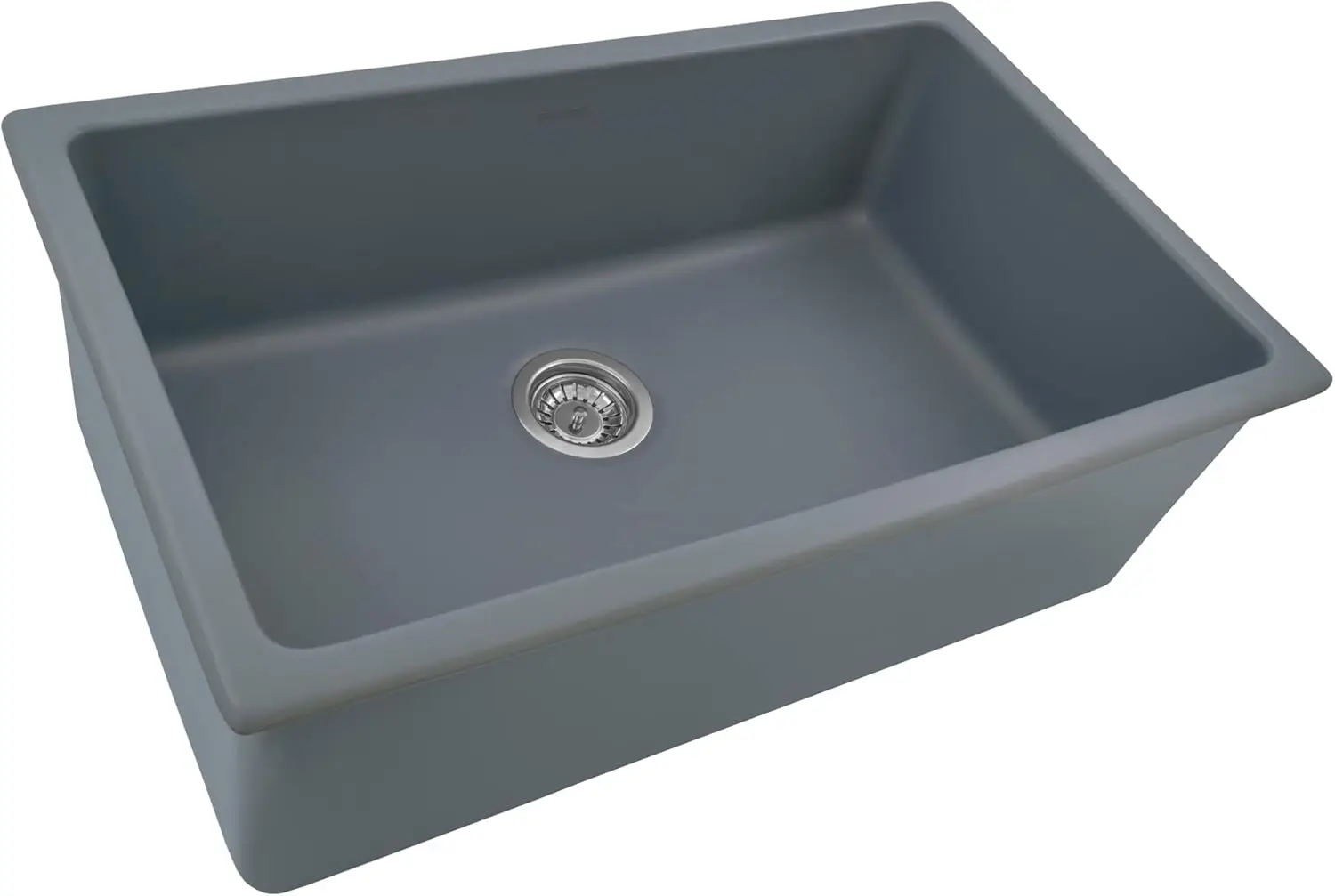 Made of stainless steel – protects the bottom of the sink from impact and scratches and allows water to flow freely.