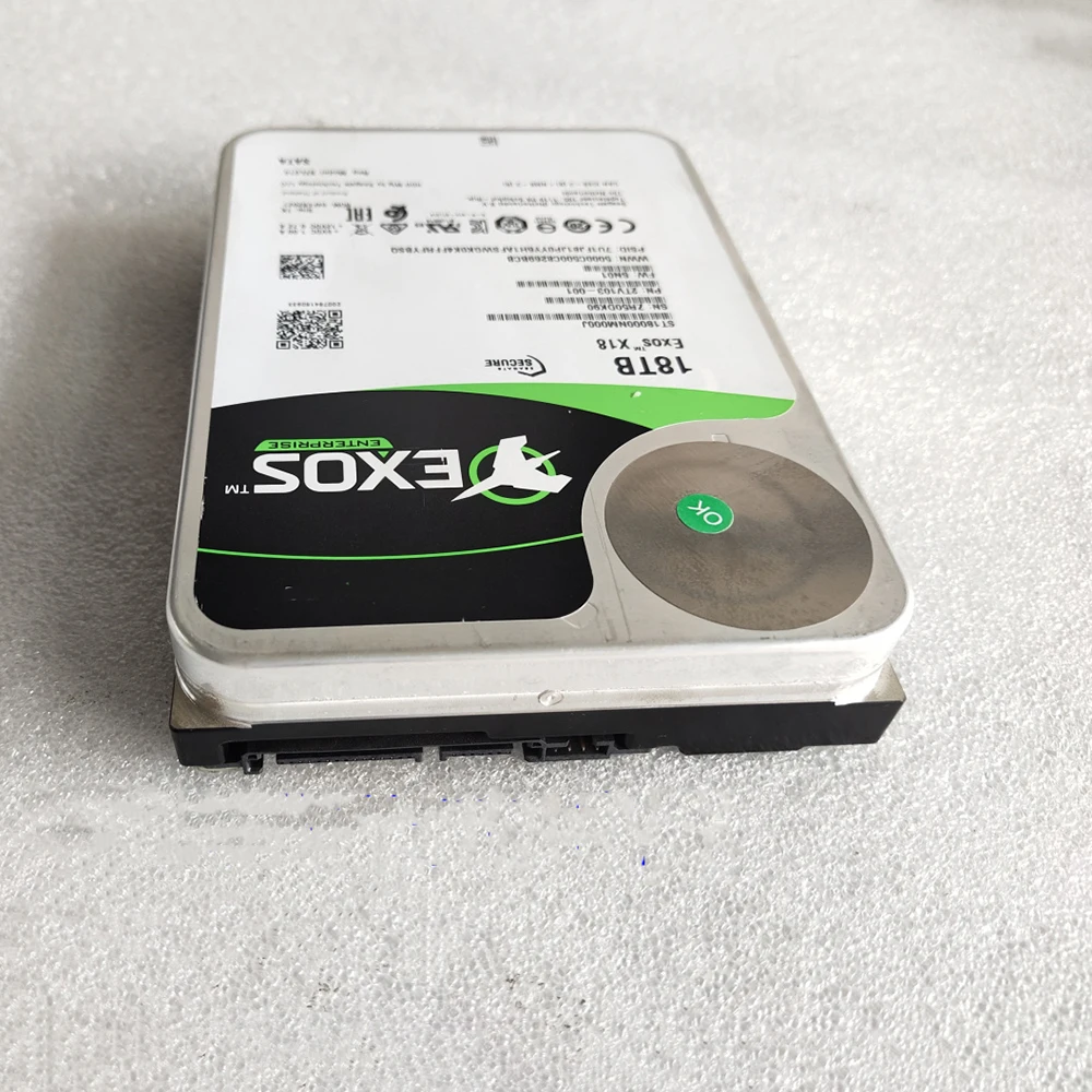 For Enterprise Hard Disk ST18000NM000J 18TB Exos X18 7200 RPM