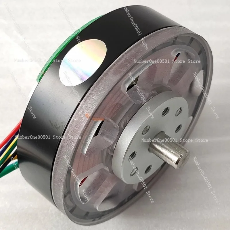 100 Вт дисковый постоянный магнит трехфазный бесщеточный двигатель постоянного тока/двигатель 18N20P DC24V сенсорный ремень Холл