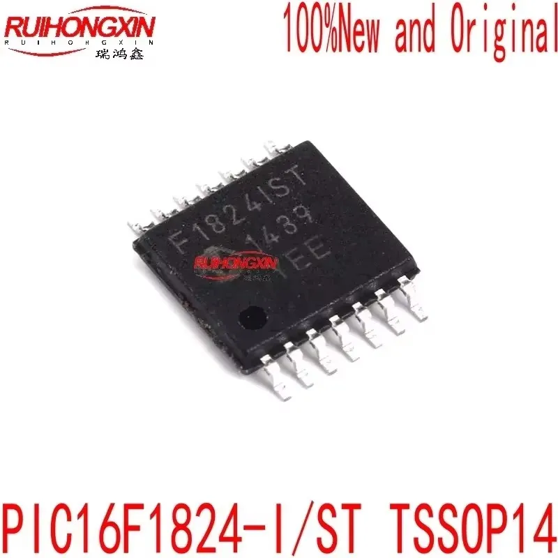 Original genuine patch PIC16F1824-I/ST 8-bit microcontroller chip TSSOP-14