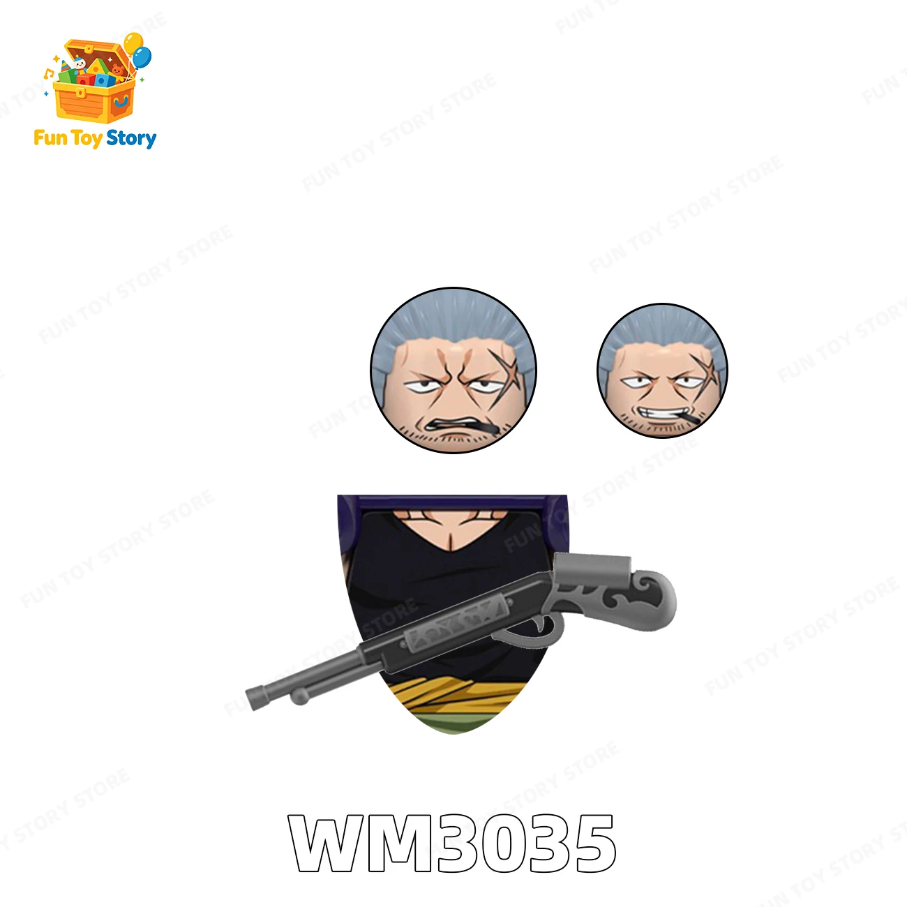 WM6222 Cartoon Series Assembled Building Blocks, Renzi Toys, Film and Television Enthusiasts Collection, Gift for People view 2