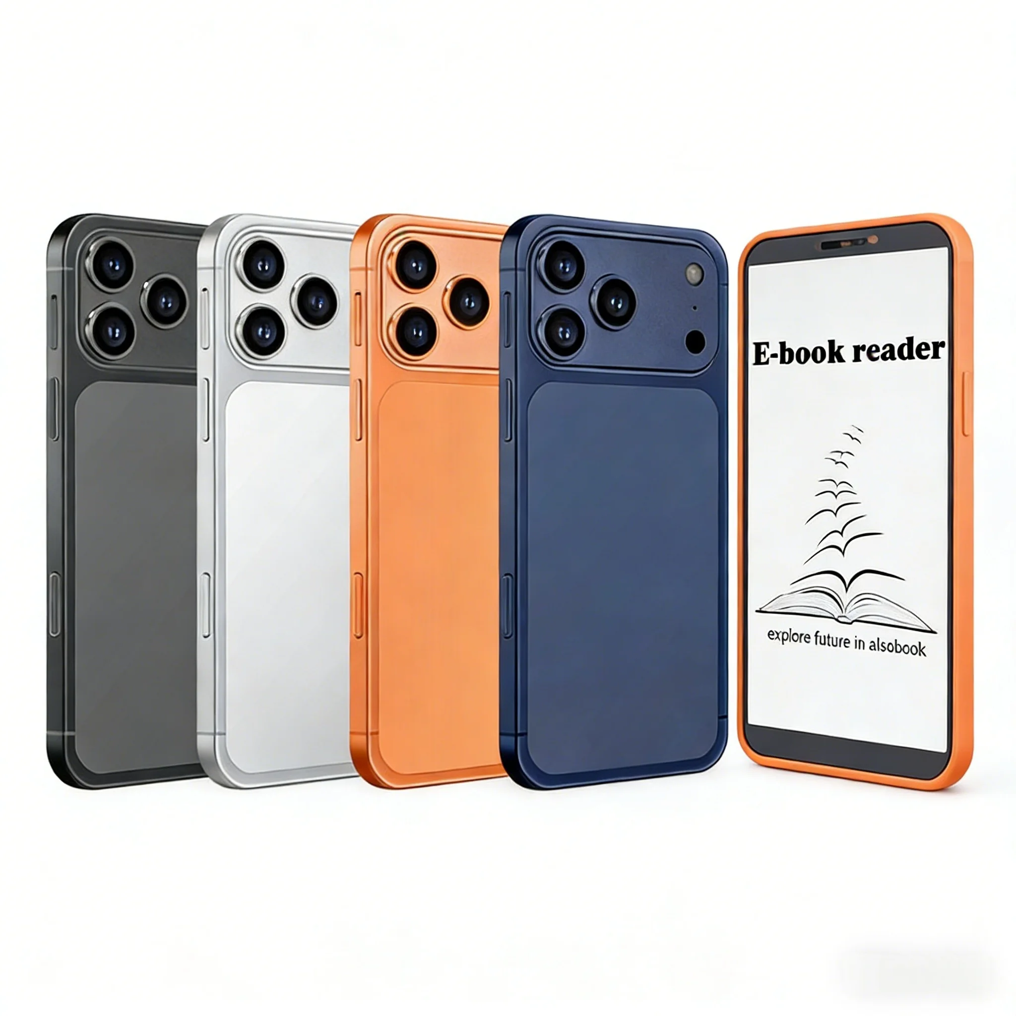 

Электронная книга I17pro max с экраном E Ink 6,9 дюйма, 2 ГБ ОЗУ, 16 ГБ ПЗУ, Android 15, Google Play, встроенный кабель для экономии заряда, кабель 0,3 м