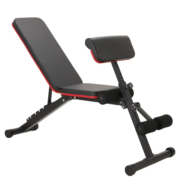 مقعد حل وقف واحد للمنزل للبالغين قابل للتعديل لتدريبات قوة الوزن