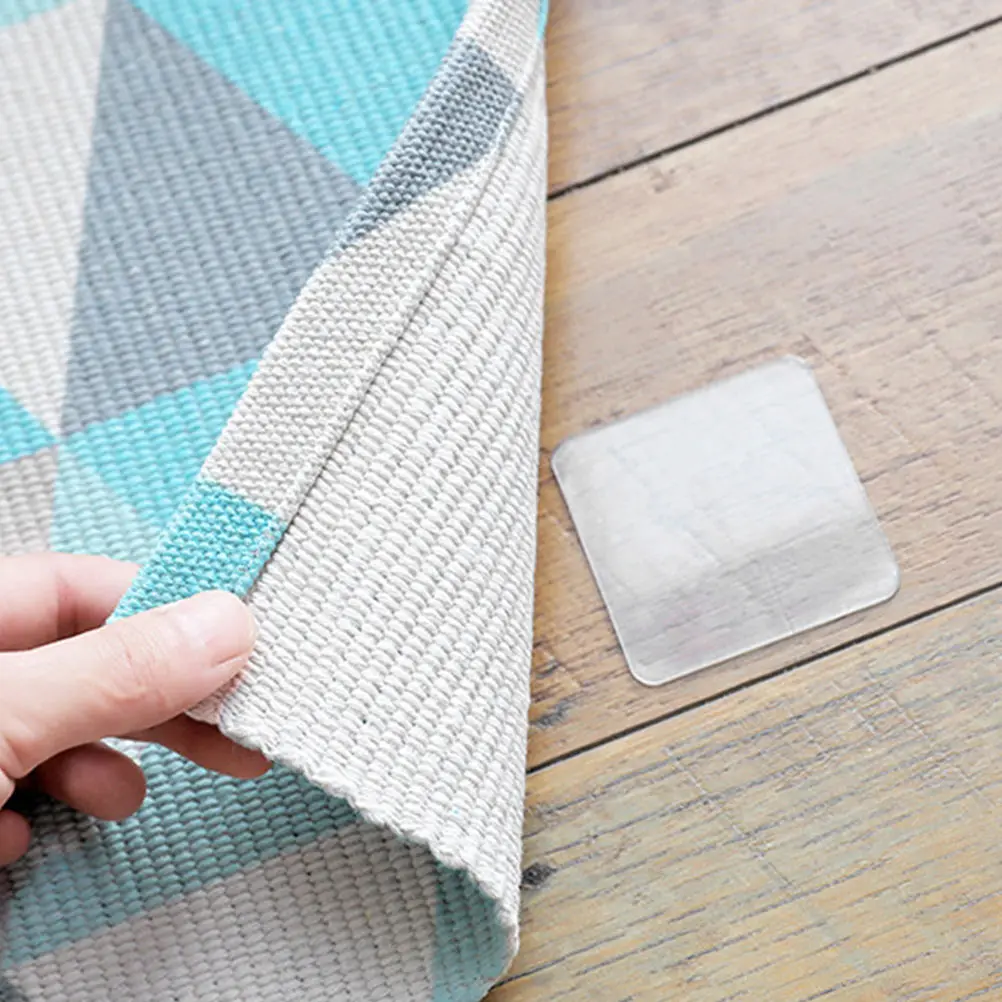 

20Pcs Transparent Double Sided Stickers Removable Adhesive Tape Pads No Trace Waterproof Fixing Sticker for Home Office Car