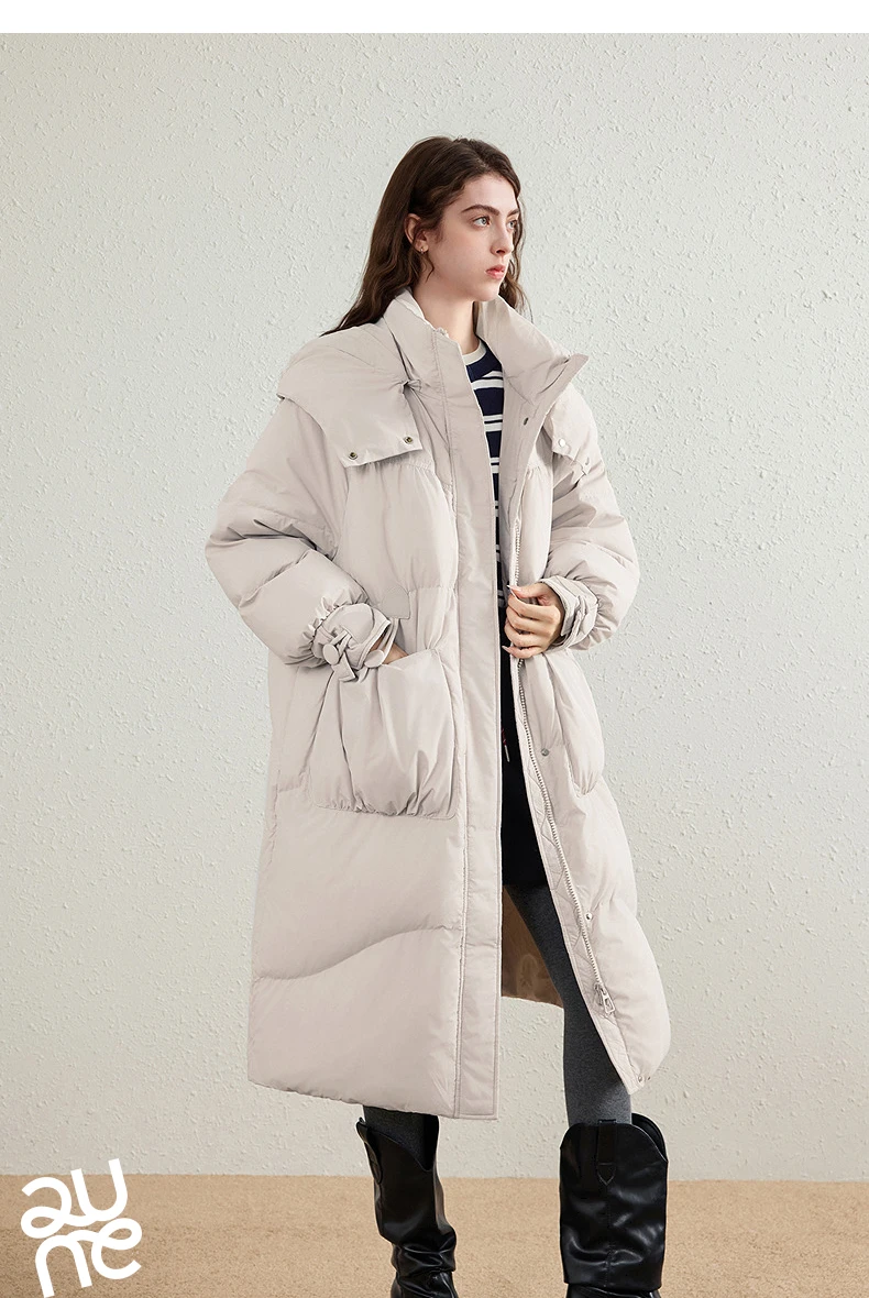 TOYOUTH Women's Short Down Jacket 2026 Winter New College Sporty Windproof Warm Liner Two Piece Set