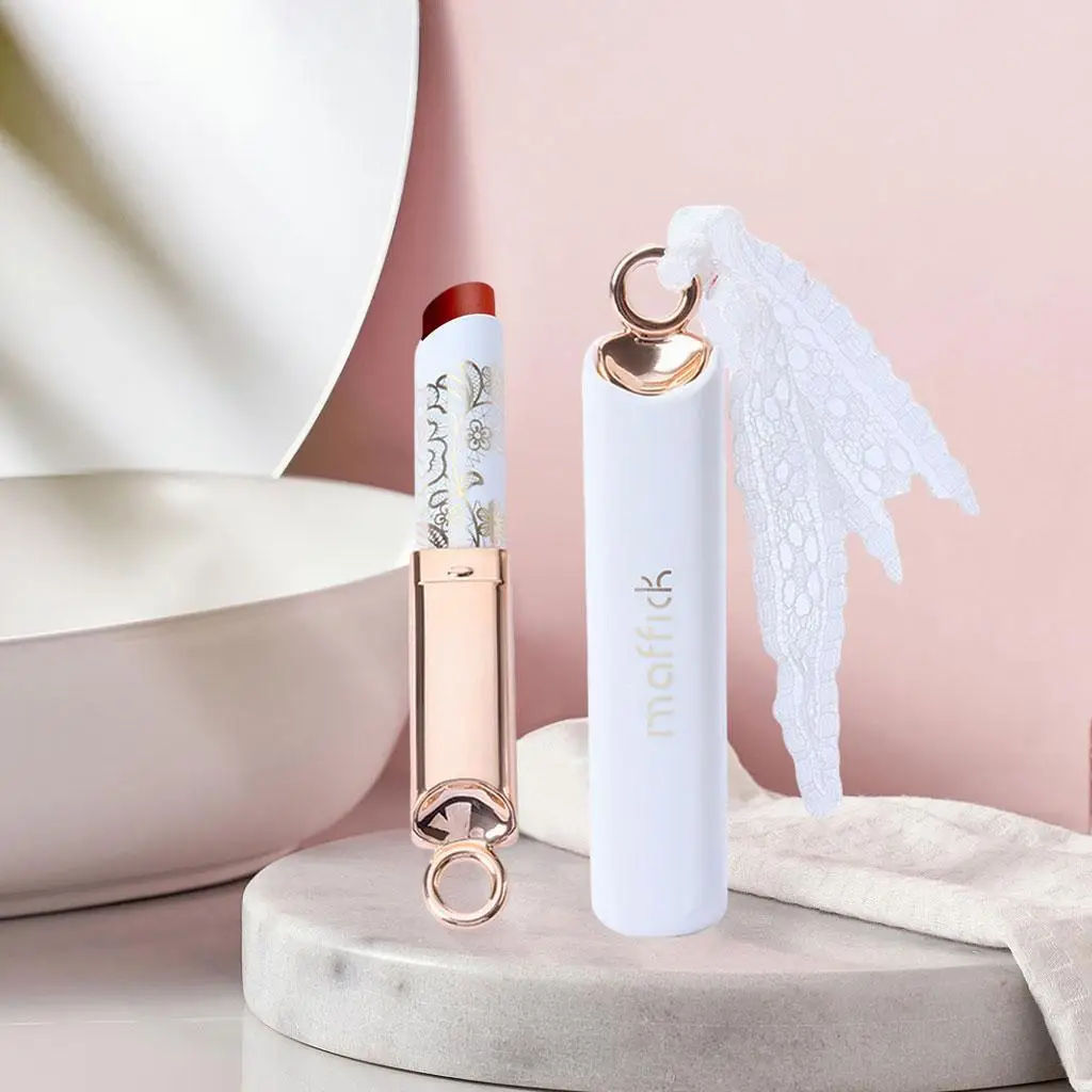 Set trucco labbra pigmentato Rossetto a capsula opaca in velluto Lucido liscio a lunga durata per le donne