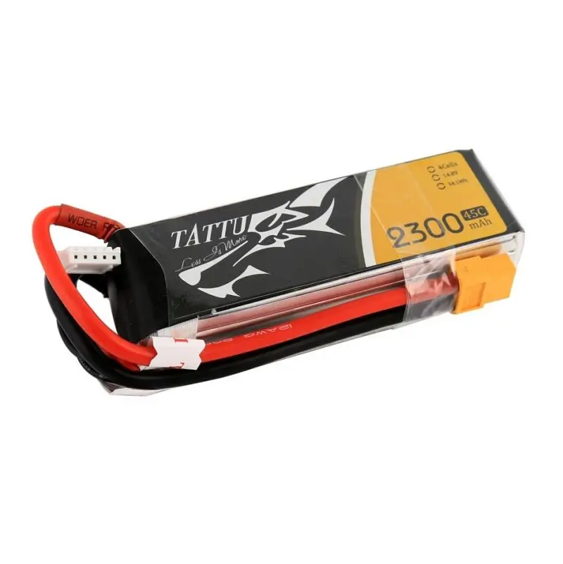 ACE Tattu LiPo Rechargeable Battery 3S 4S 2300mAh 45C 1P for RC FPV Racing Drone Quadcopter Drone Batteries