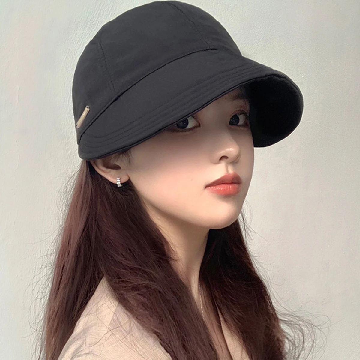 Quick Dry Hat Summer Empty Cap for Women Men Foldable Sunhat Outdoor Beach Fishing Hat Sunscreen Cap Adjustable Wide Brim Caps image 4