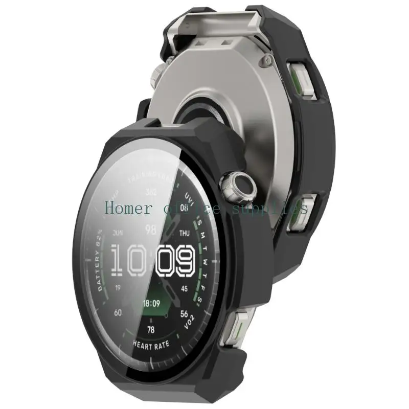 K43B Routine Wear Watch Cover for Balance 3, 54.8 x 58 mm Snap On PC Shell with Front Cover for Office, Home, and Daily Carry