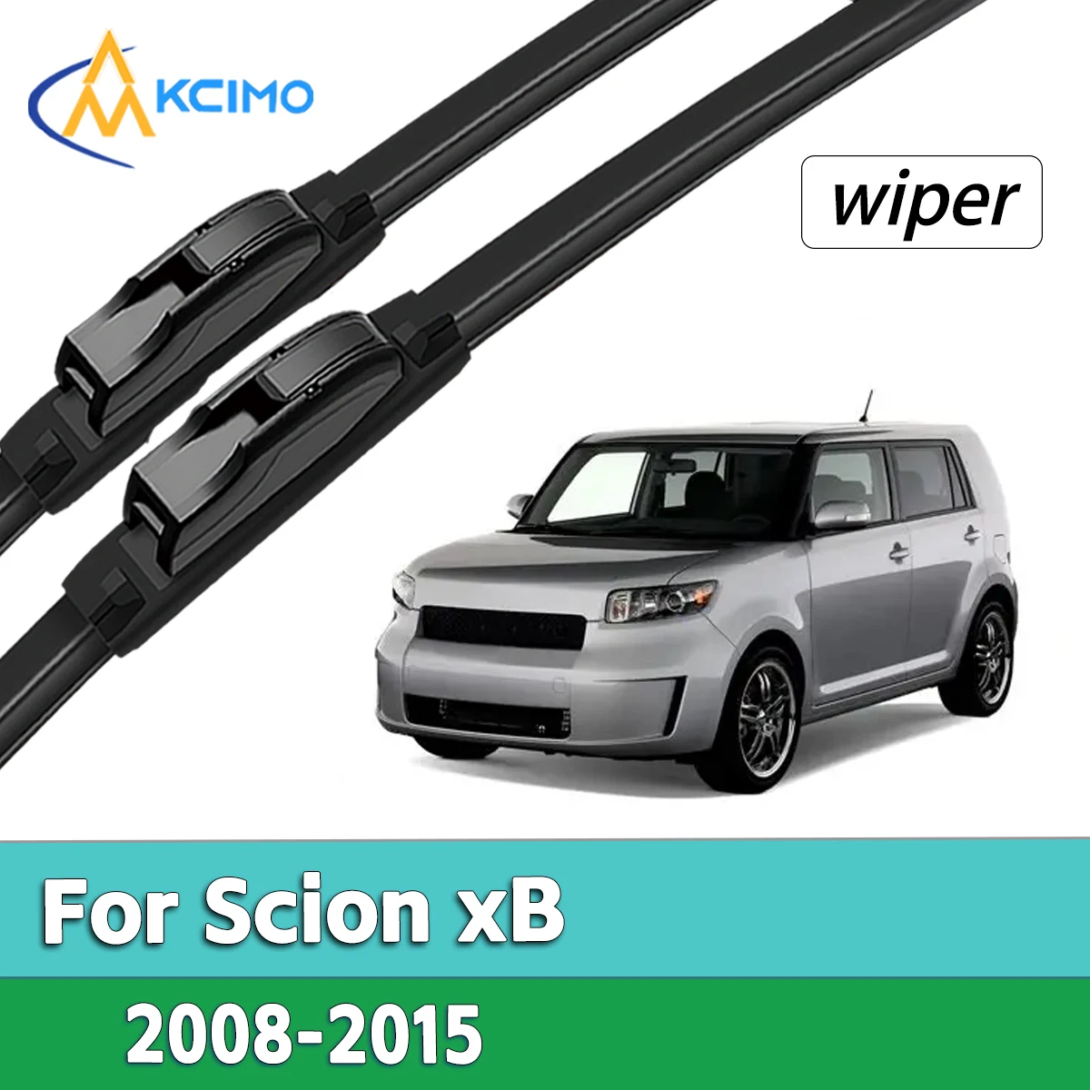 

Anti-Vibration Quiet Front Wiper Blades For Scion xB 2008-2015 Easy Installation Automotive Accessories