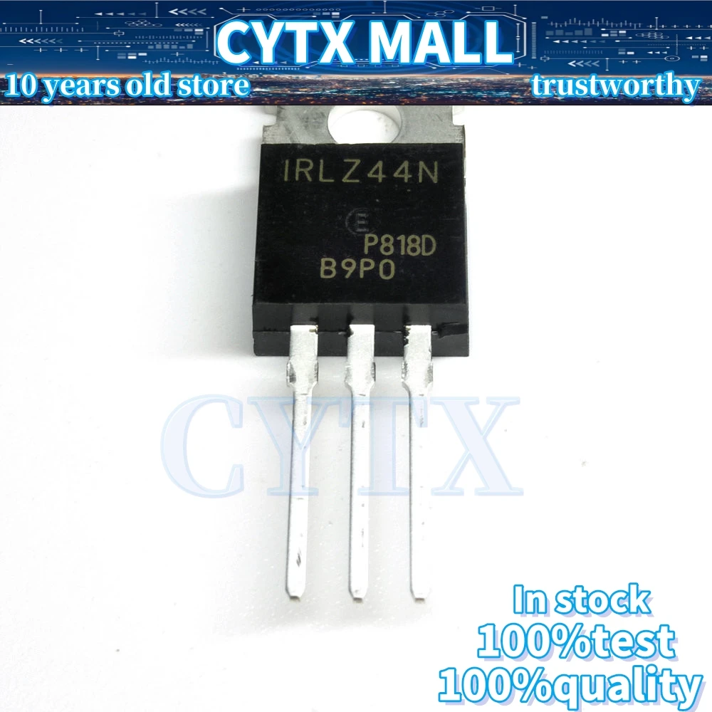 10PCS IRLZ44N 24 34…