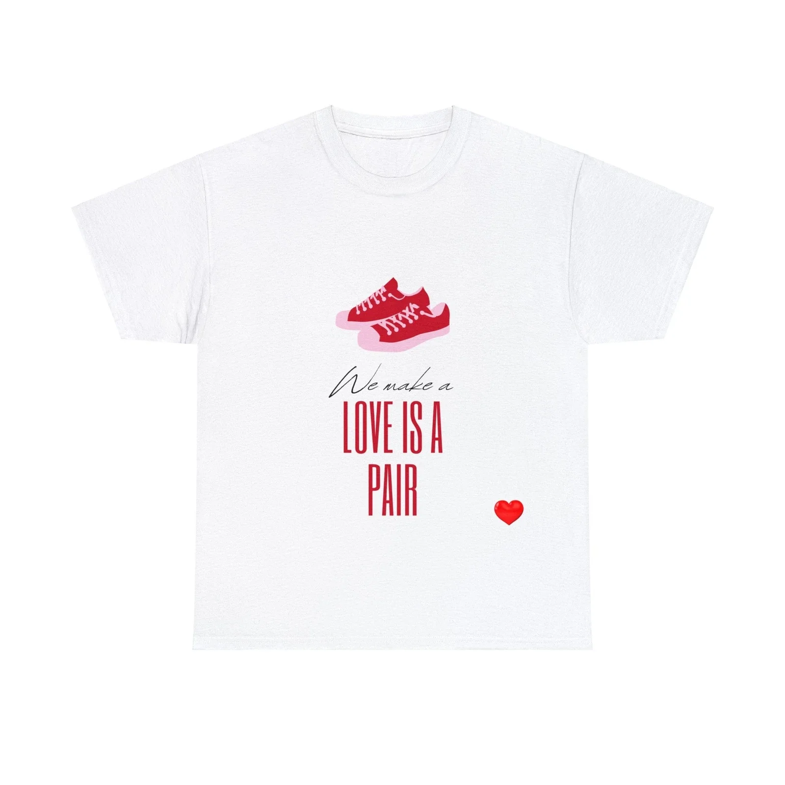 

Shoes Graphic Printing Summer Luxury Brand Cotton Men's and Women's T-Shirts Short Sleeves Street Fashion Trend Clothing