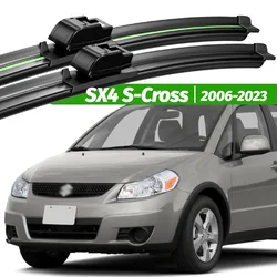 For Suzuki SX4 S-Cross 2006-2023 2pcs Front Windshield Wiper Blades 2007 2011 2013 2019 2021 Windscreen Window Accessories