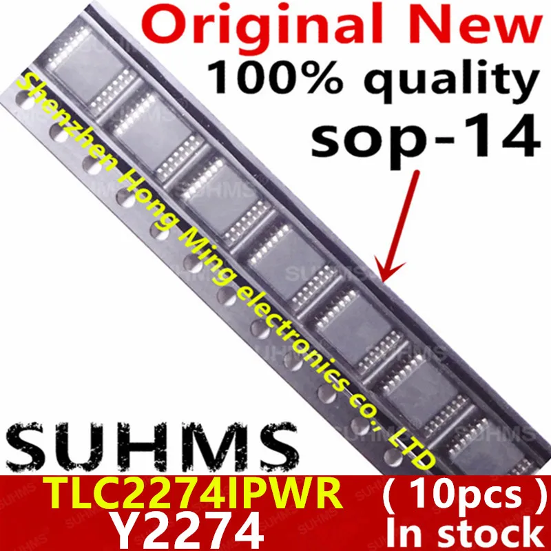 

(10piece)100% New TLC2274IPWR TLC2274 Y2274 sop-14 Chipset