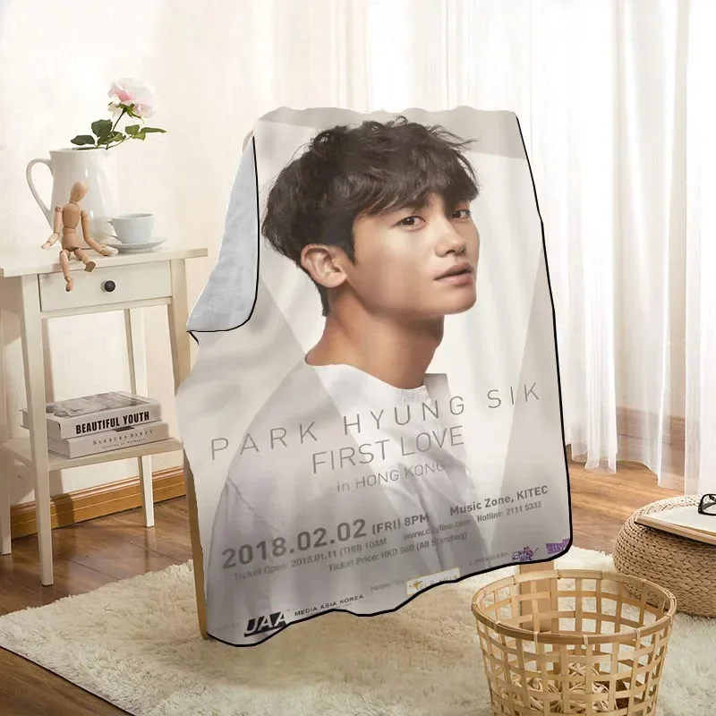 

New Park Hyung-sik KPOP Blankets Printing Soft Blanket Throw On Home/Sofa/Bedding Portable Adult Travel Cover Blanket 0824
