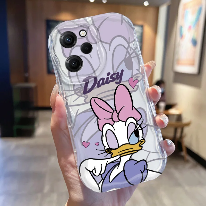 Disney Donald Duck Cream Phone Case For OPPO Realme C 20 21 25 30 31 33 35 55 65 67 S Y A Narzo 20 30 50 Pro GT3 silicone Funda