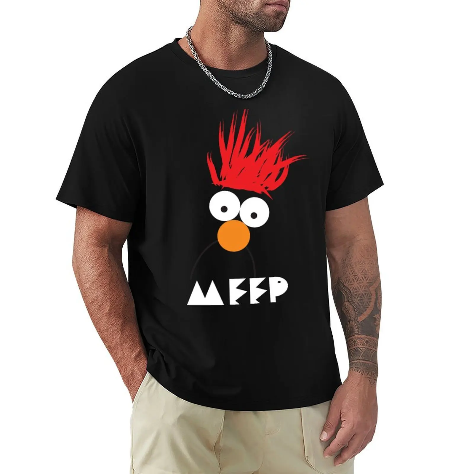 

Beaker MEEP T-Shirt T-Shirt graphic shirts aesthetic clothes heavyweight t shirts for men