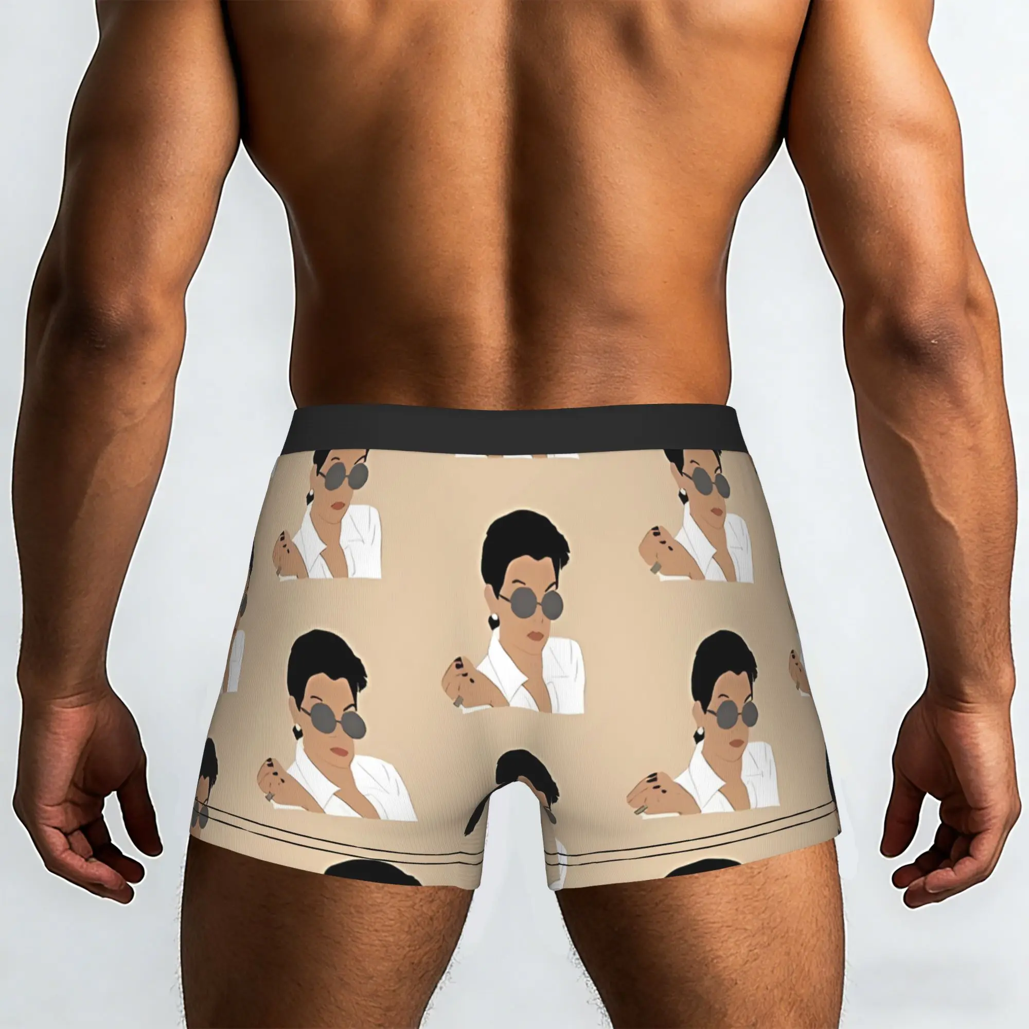 Kris Jenner Meme Draw K-Kris Jenner Underpants Homme Panties Men's Underwear Comfortable Shorts Boxer Briefs