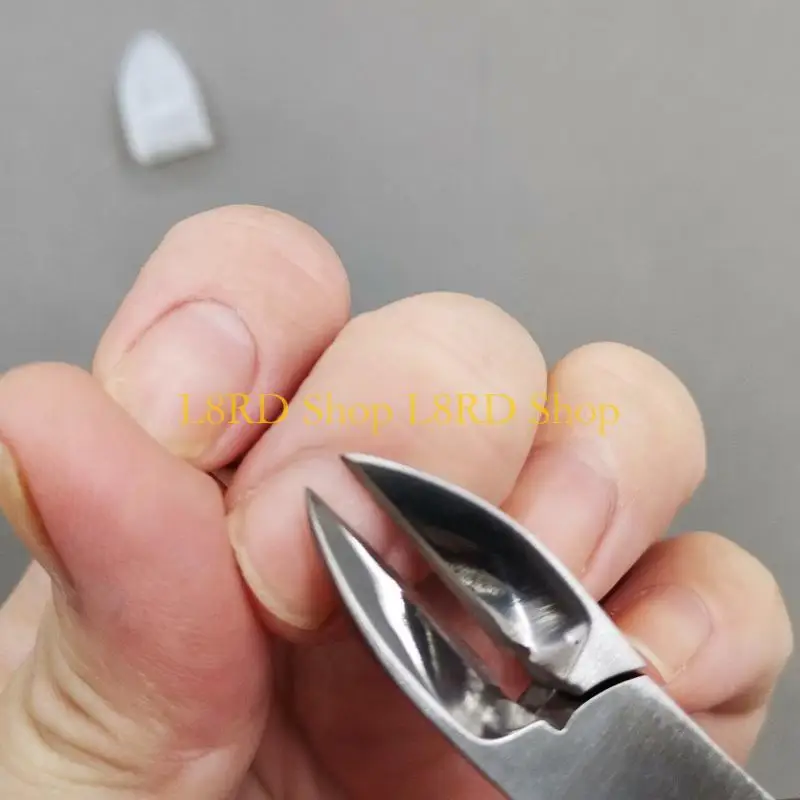 L8RD Toenail Clippers for Thick or Ingrown No-slip Handle Podiatrist's Clippers