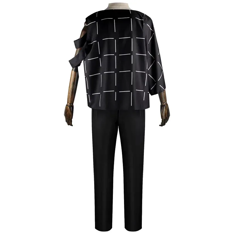 

Anime Figures Cosplay Wig Top Pants Suit Halloween Costume Men Carnival Party Mahito Set For Comic Cona;2'k,8;c'