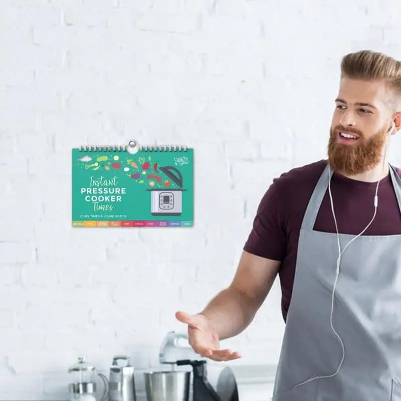 Friggitrice ad aria Cookbook Airfryer Cooking Guide calendario magnetico comodo e pratico friggitrice ad aria forno Cookbook riferimento rapido