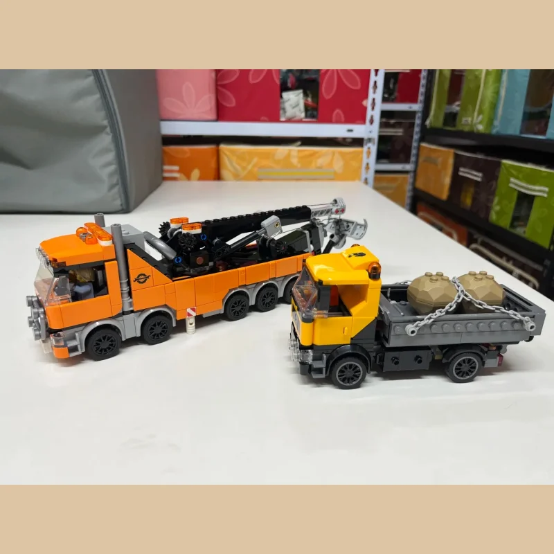 

Набор строительных блоков «Новая серия «Город» 2026: Мощный башенный кран» (модель 60467), 793 детали. Подарки на Рождество и Хэллоуин.