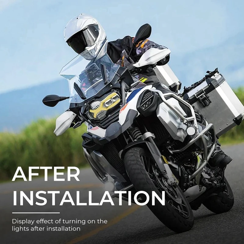 Lampshade Protector For BMW R1200GS LC GSA R1250GS R 1200GS 1250GS ADV Adventure (X Shape Light)