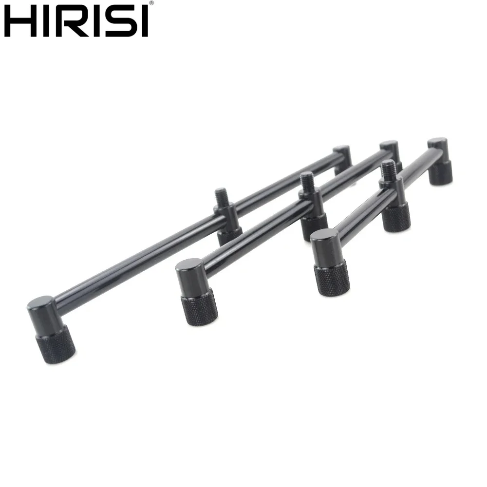 

Hirisi 2pcs Carp Fishing Buzz Bars For 3 Rods Aluminium Rod Support Holder Tackle Accessories