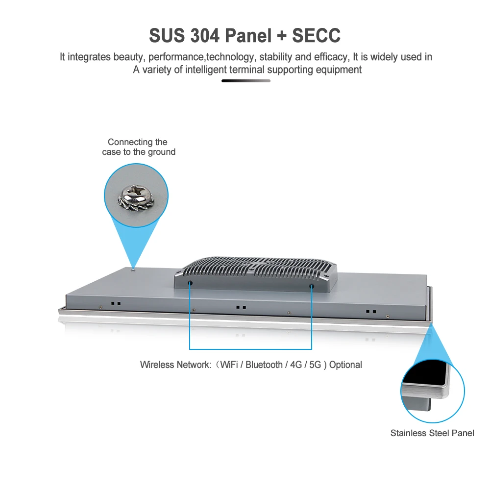 المورد الكمبيوتر الصناعي 21.5 بوصة Win10/11 أجهزة الكمبيوتر المكتبية شاشة تعمل باللمس الكل في واحد PC I3 I5 I7 الكمبيوتر التلقائي #5