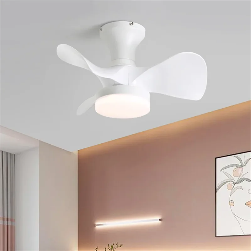 TEMOU Modern Fan Light LED Luxury Living Room Restaurant Bedroom Children's Room Ceiling Fan Light Remote Electric Fan Light