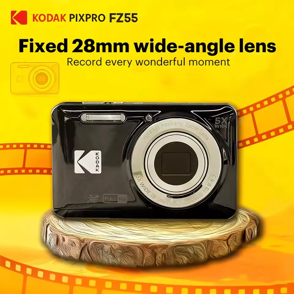 KODAK PIXPRO FZ55 16MP 5X Digital Camera Wide Angle 1080P Full HD